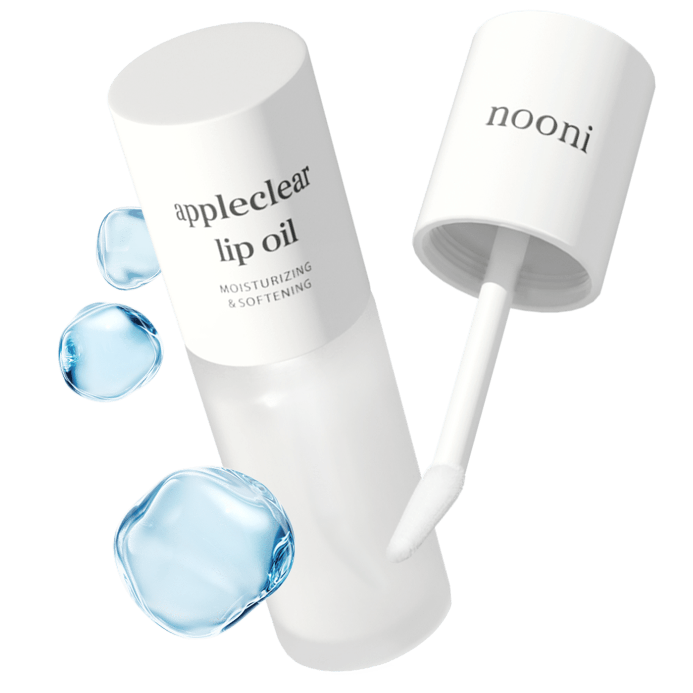 nooni appleclear lip oil