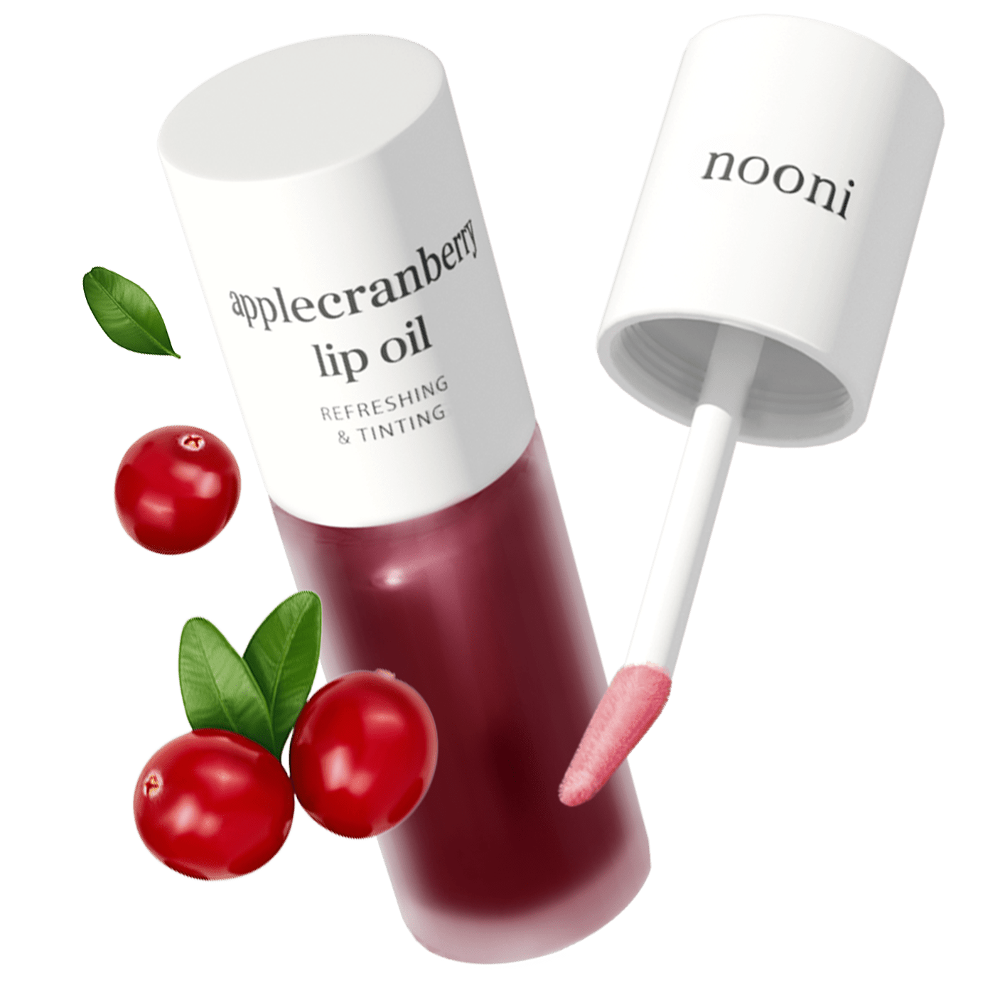 nooni applecranberry lip oil - nooni