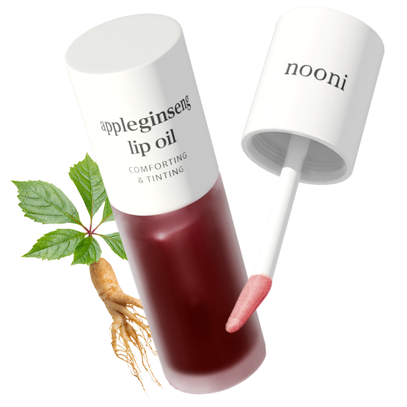 nooni appleginseng lip oil