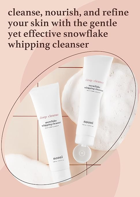 snowflake whipping cleanser
