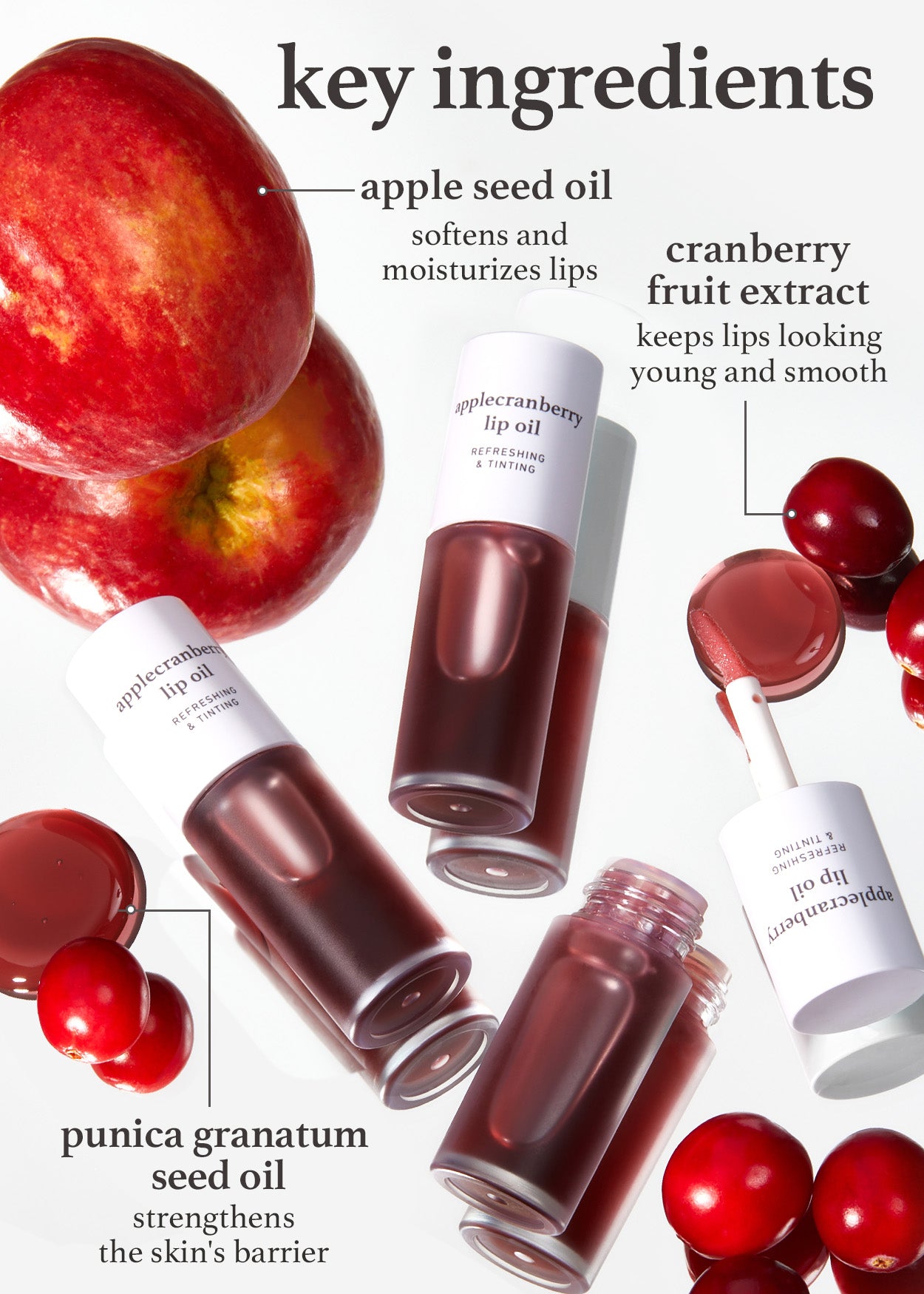 nooni applecranberry lip oil - Nooni