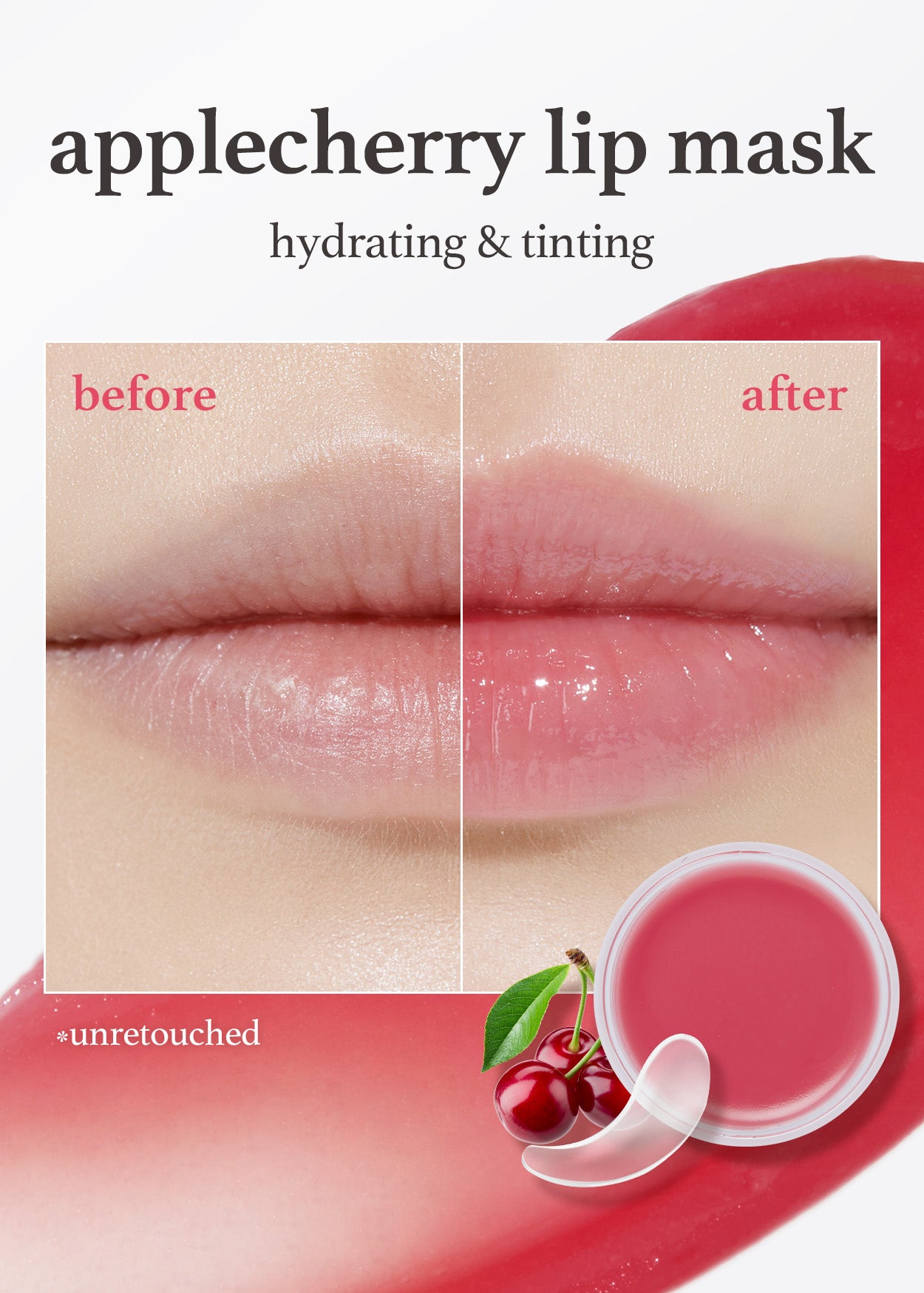 nooni applecherry lip mask - Nooni