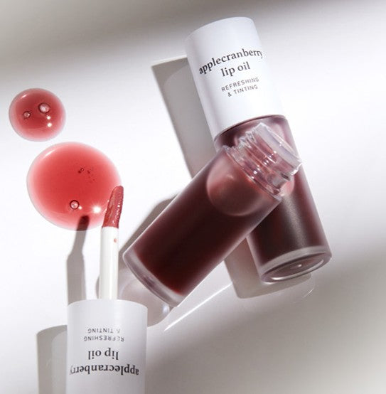 applecranberry lip oil