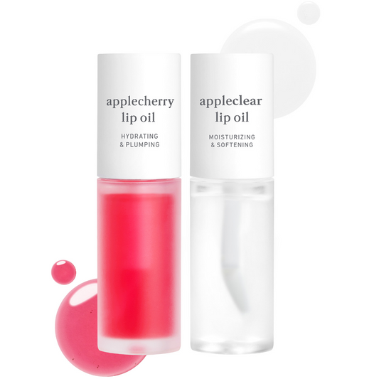 appleseed lip oil duo (applecherry & appleclear)