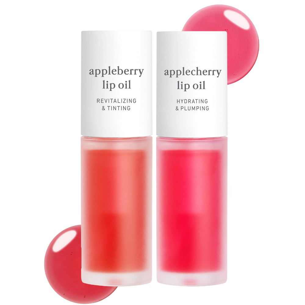 appleseed lip oil duo (appleberry & applecherry)