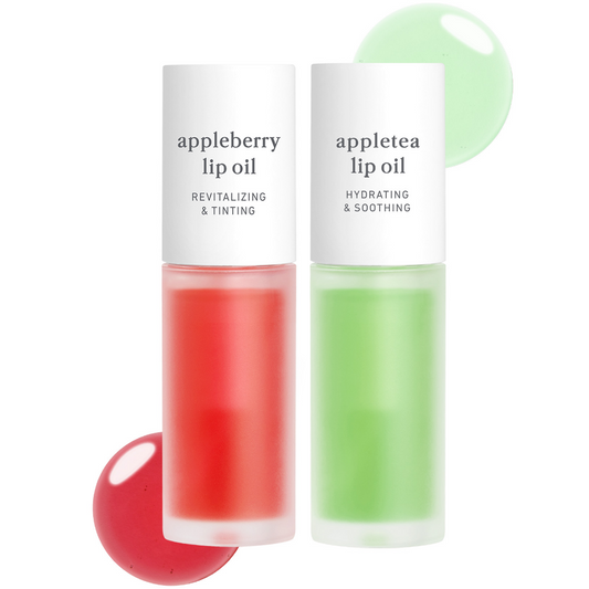 appleseed lip oil duo (appleberry & appletea)